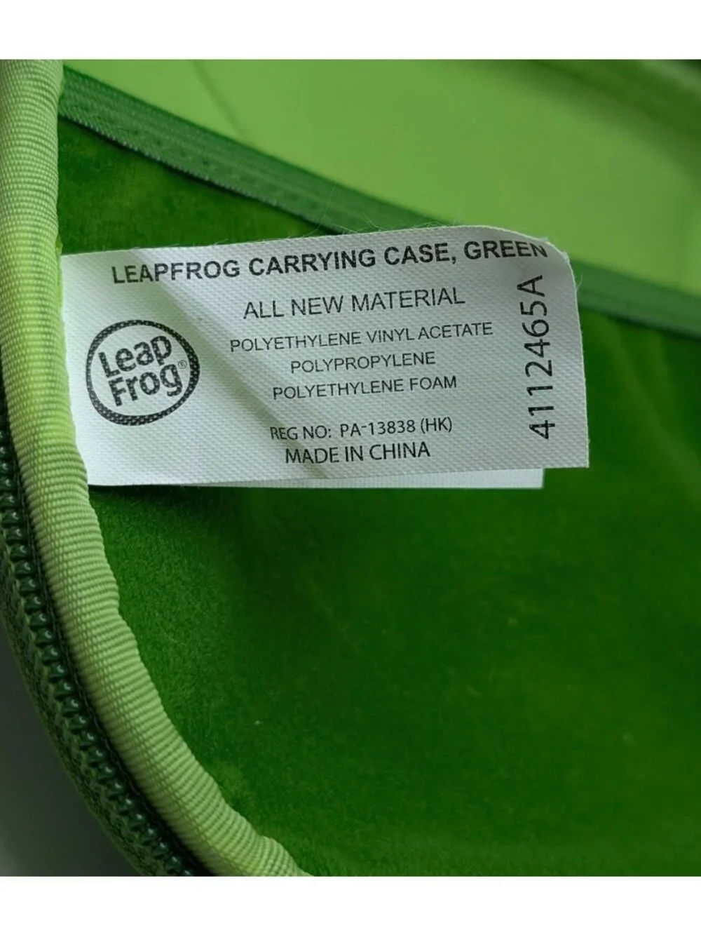 LeapFrog LeapPad3 Green Kids Educational Learning Tablet +Case Only Tested WORKS